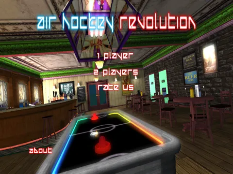Ảnh chụp màn hình của Air Hockey Revolution iPad 