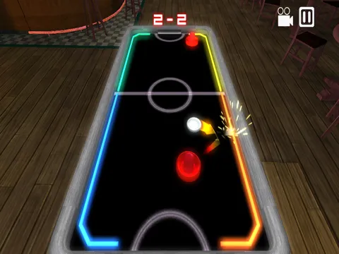 Ảnh chụp màn hình của Air Hockey Revolution iPad 