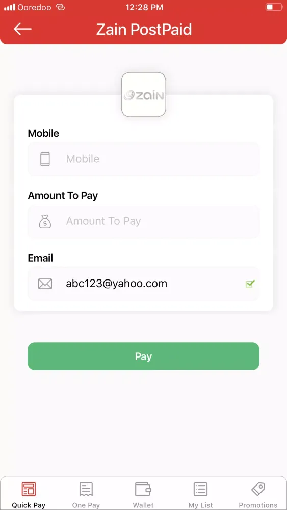eNet Pay Screenshots