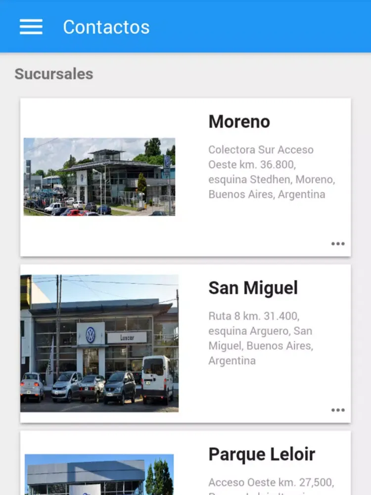 Luxcar iPad  Screenshots