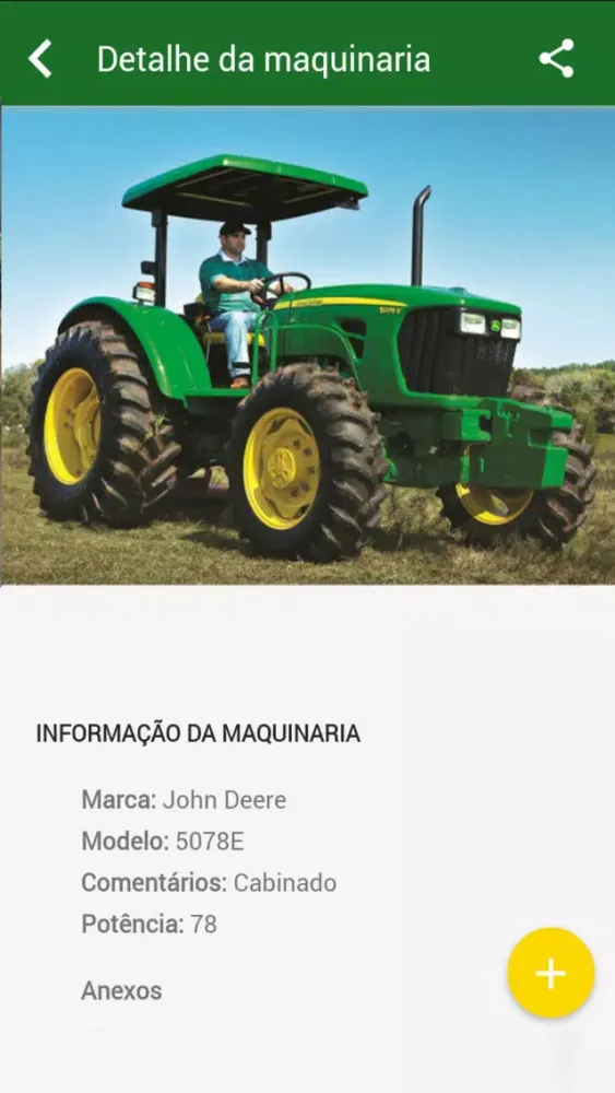 Tangkapan skrin Menegaro Comercial Agrícola