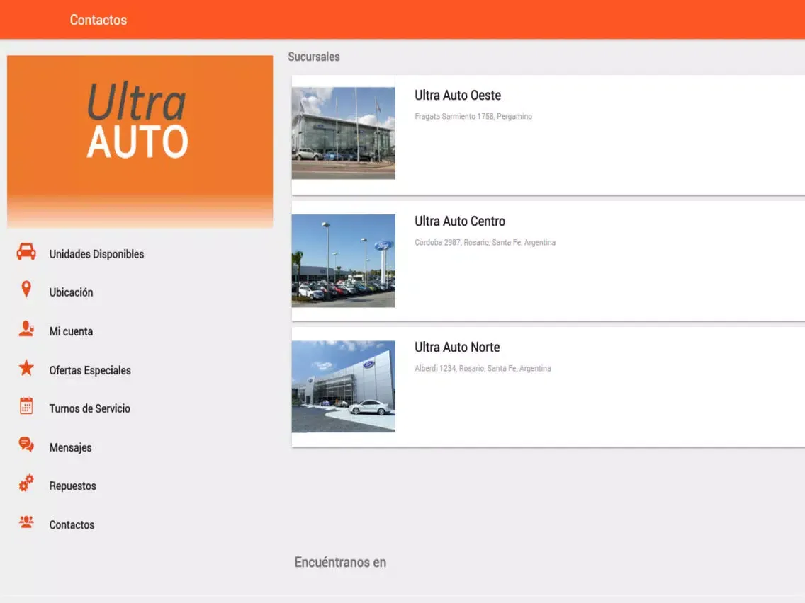 Скриншоты UltraAuto iPad 