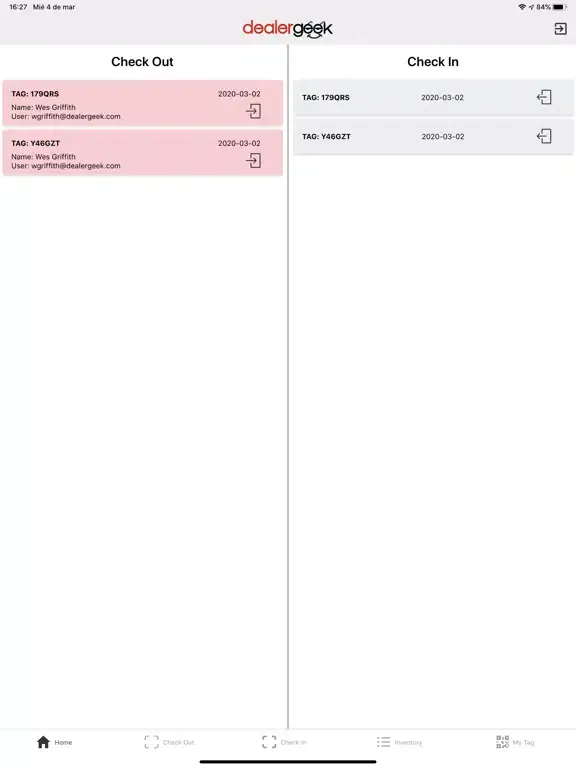 Dg Tag Control iPad 应用截图