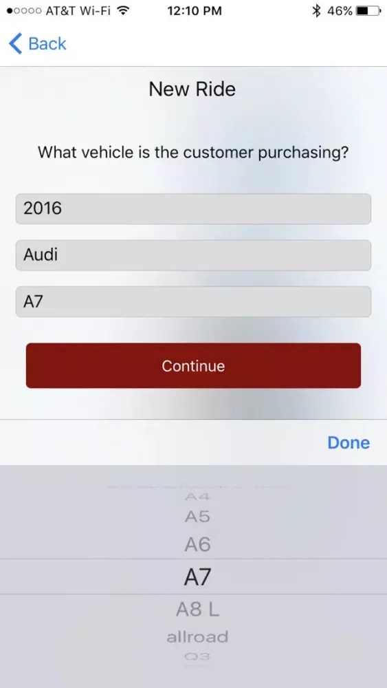 Скриншоты DealerPolicy Mobile