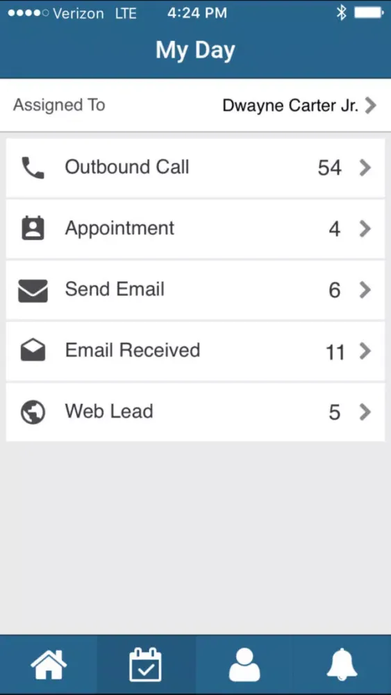Screenshot di DealerSocket Sales