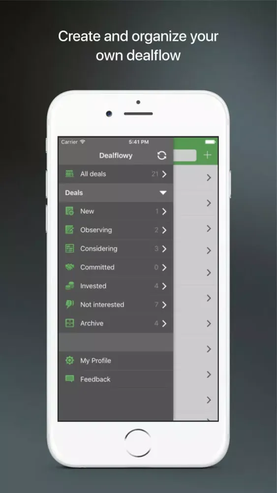 Dealflowy for angel investors - startup deal flow应用截图