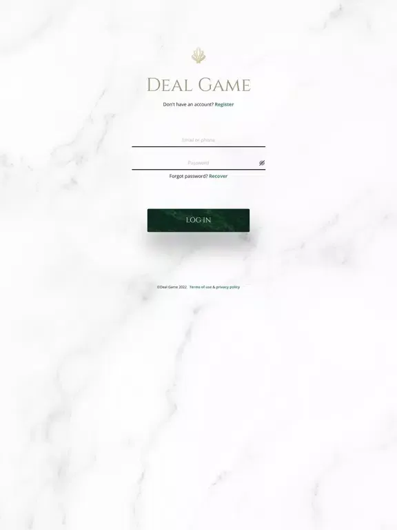 Скриншоты Deal Game iPad 