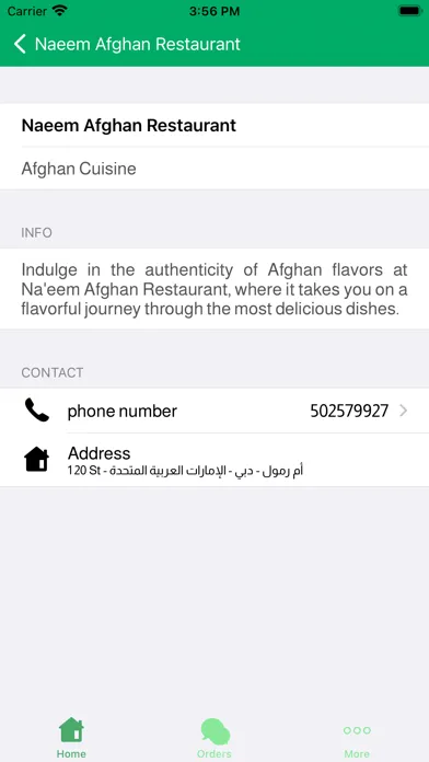 NaeemAfghan Restaurant應用截圖