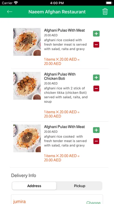 NaeemAfghan Restaurant應用截圖