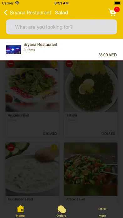 Скриншоты SryanaRestaurant