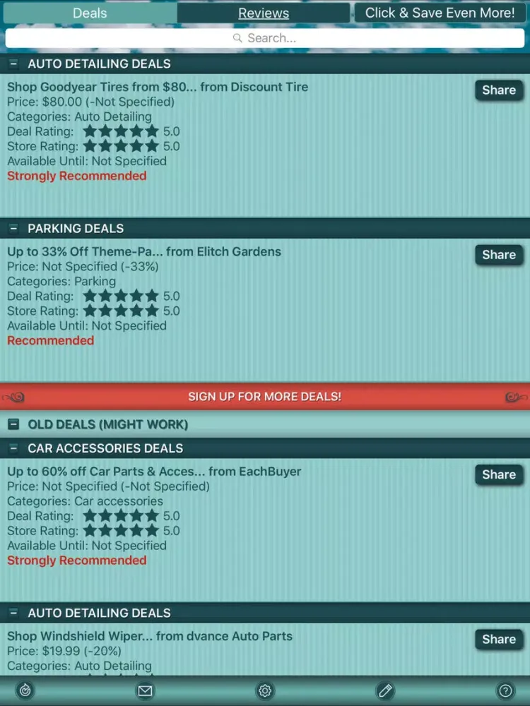 Auto Deals & Auto Store Reviews iPad  Screenshots