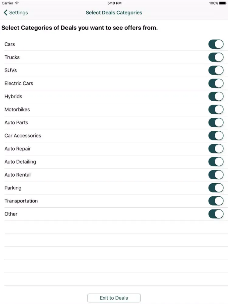 Auto Deals & Auto Store Reviews iPad  Screenshots