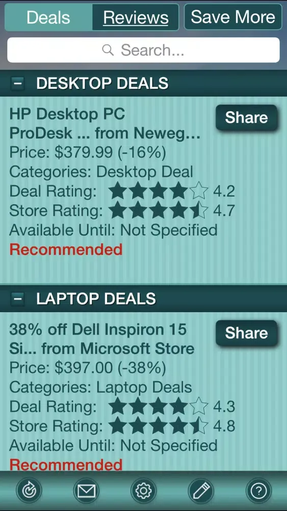Computer & Laptop Deals Screenshots