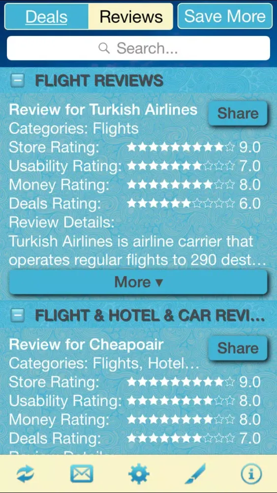 Capturas de pantalla de Flight Deals & Flight Store Reviews