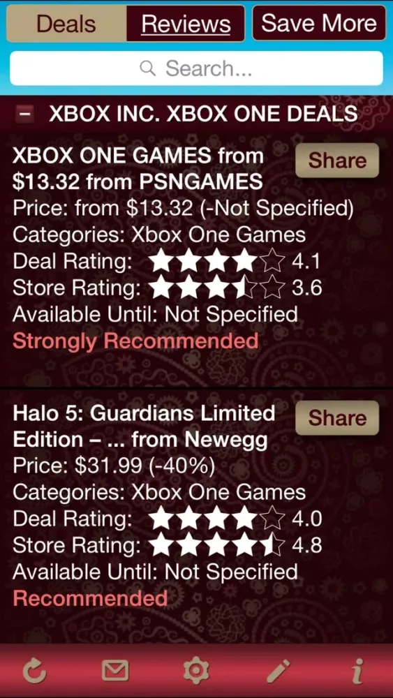 Game Deals & Game Store Reviews Ekran Görüntüleri