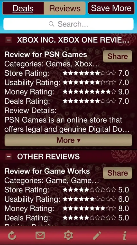 Game Deals & Game Store Reviews Ekran Görüntüleri