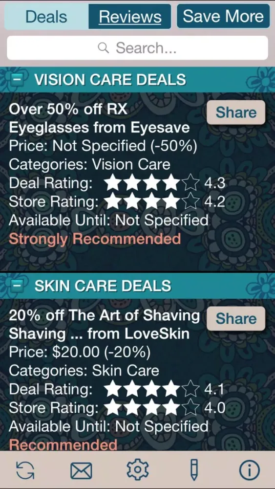 Captures d'écran de Healthcare Deals & Healthcare Store Reviews