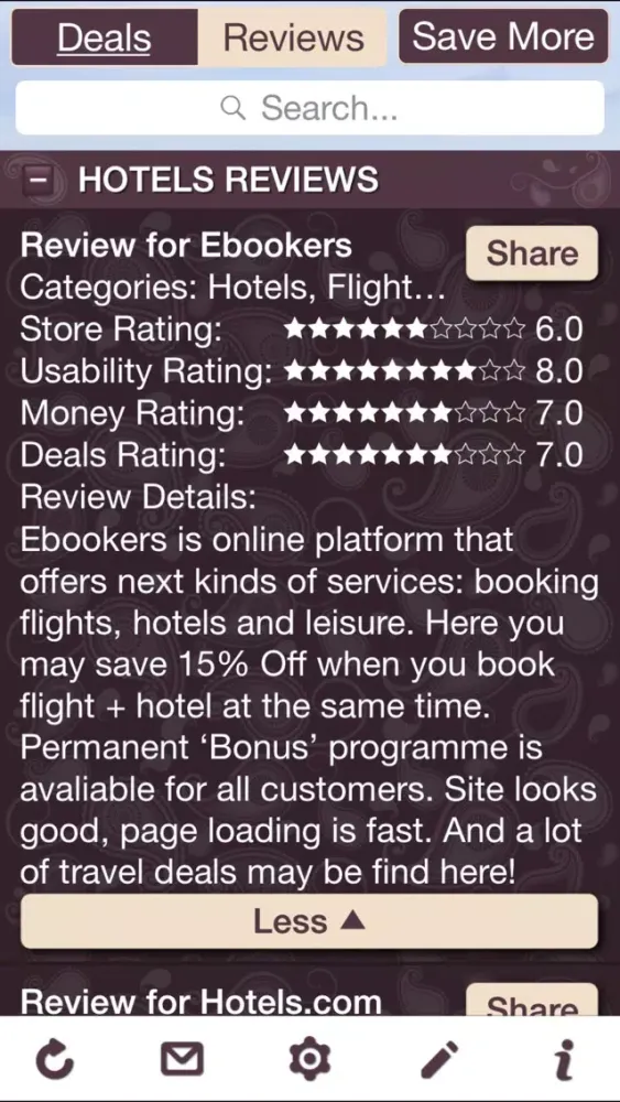 Hotel Deals & Hotel Store Reviews Ekran Görüntüleri