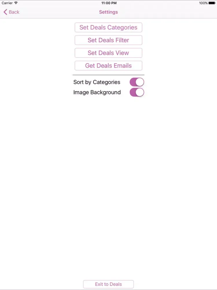 Скриншоты Restaurant Deals & Restaurant Store Reviews iPad 