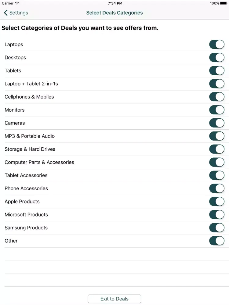 Tech Deals & Tech Store Reviews iPad  Screenshots