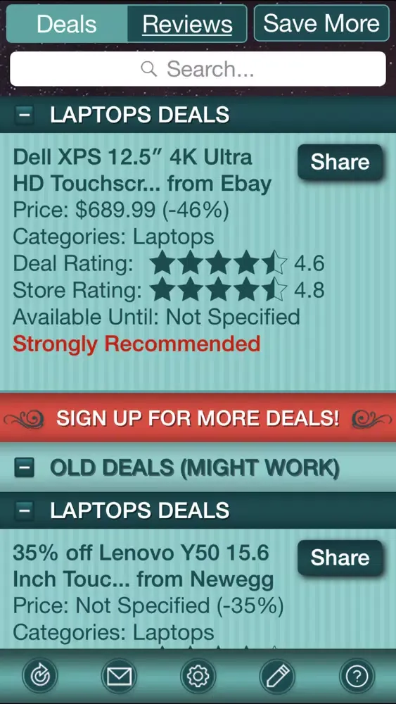Tech Deals & Tech Store Reviews Screenshots