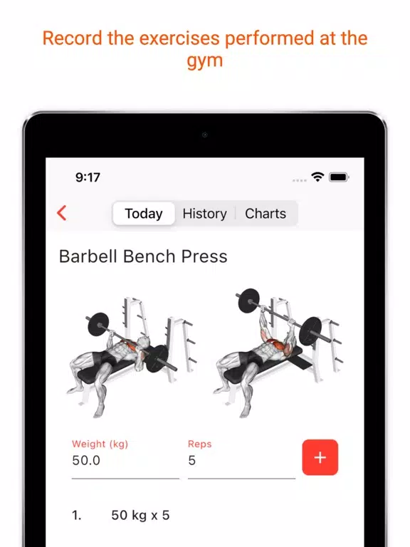 Скриншоты Gym Journal - Workout Log iPad 