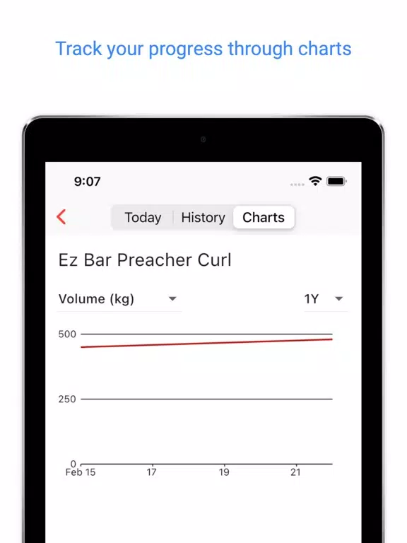 Скриншоты Gym Journal - Workout Log iPad 