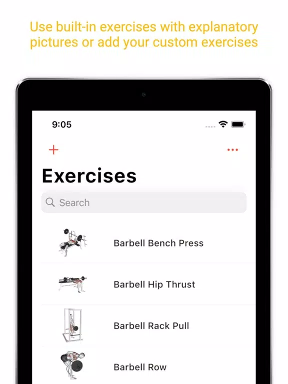 Скриншоты Gym Journal - Workout Log iPad 