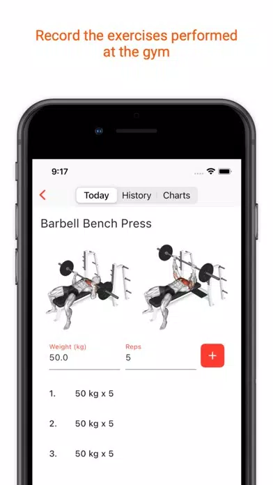 Скриншоты Gym Journal - Workout Log