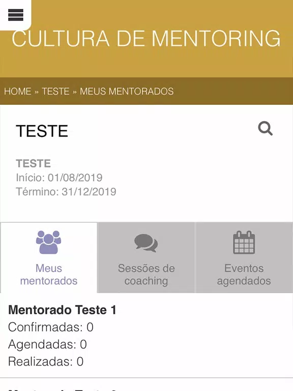 Cultura de Mentoring iPad  Screenshots
