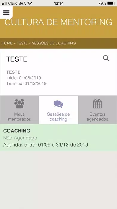 Cultura de Mentoring Screenshots