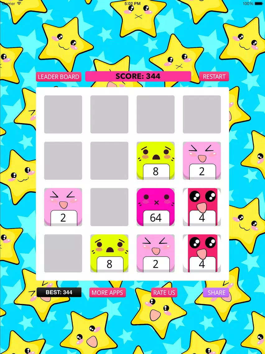 Capturas de pantalla de 2048 Cute Edition Pro iPad 