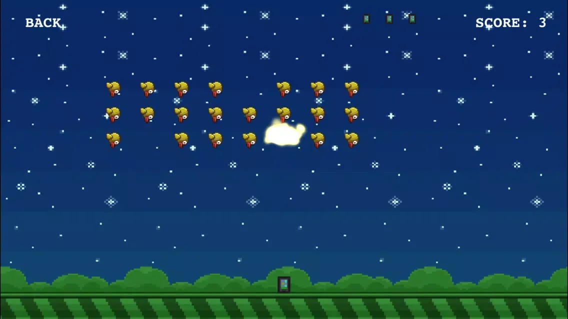 Ảnh chụp màn hình của Flappy Invaders - Attack of the Birds