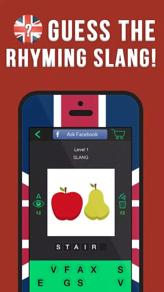 Guess the Rhyming Slang - The Great British Quiz Screenshots