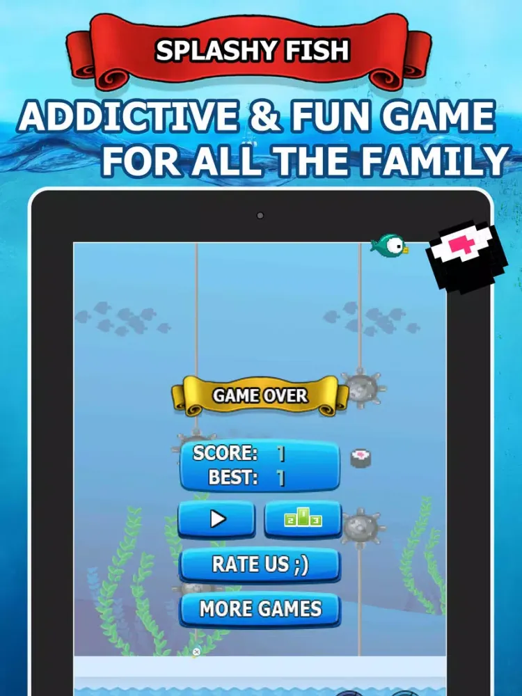 Splashy the Fish iPad  Ekran Görüntüleri