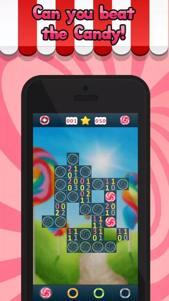 ภาพหน้าจอของ Candy Sweeper - puzzle game