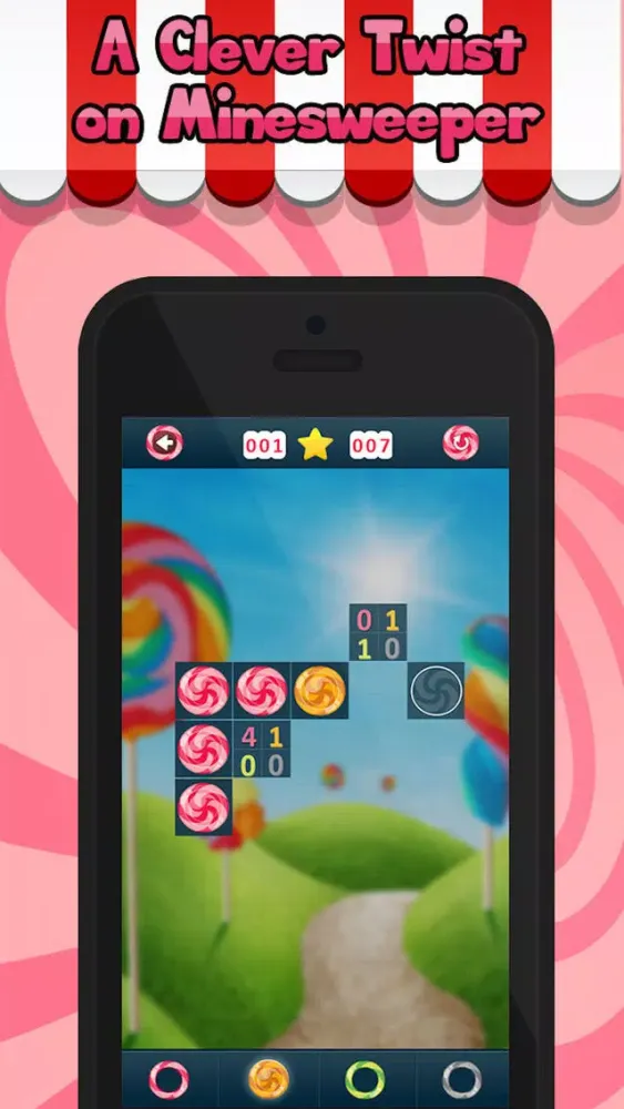 ภาพหน้าจอของ Candy Sweeper - puzzle game