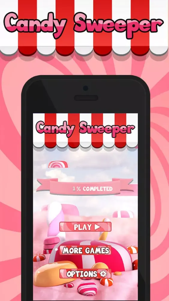ภาพหน้าจอของ Candy Sweeper - puzzle game