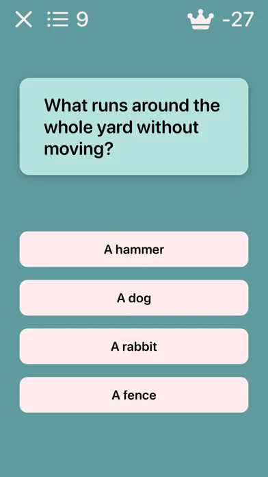 Tricky Riddles - Brain Teaser应用截图