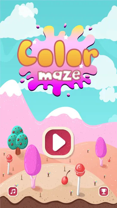 Tangkapan skrin Color Maze: Fill A Maze