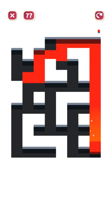Tangkapan skrin Color Maze: Fill A Maze