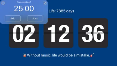AClock - Digital Flip Clock স্ক্রিনশট