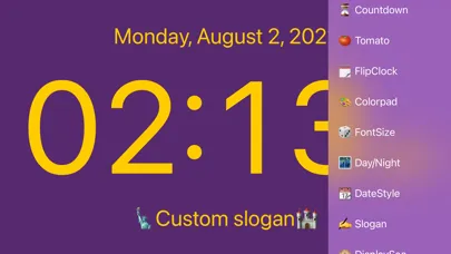 AClock - Digital Flip Clock স্ক্রিনশট