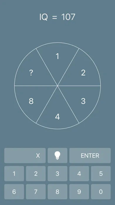 Zrzuty ekranu Math Riddles: IQ Test Quiz