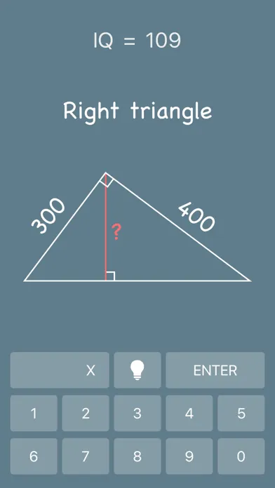 Zrzuty ekranu Math Riddles: IQ Test Quiz