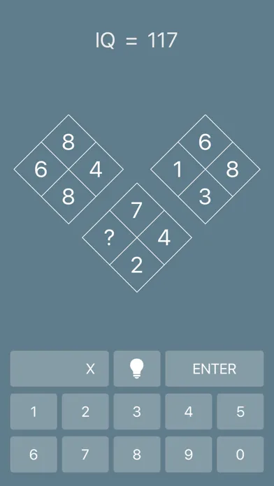 Zrzuty ekranu Math Riddles: IQ Test Quiz