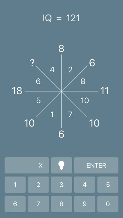 Zrzuty ekranu Math Riddles: IQ Test Quiz