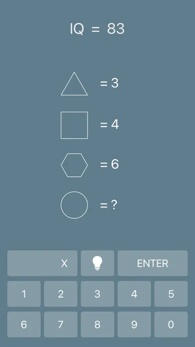 Zrzuty ekranu Math Riddles: IQ Test Quiz