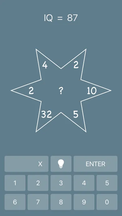 Zrzuty ekranu Math Riddles: IQ Test Quiz
