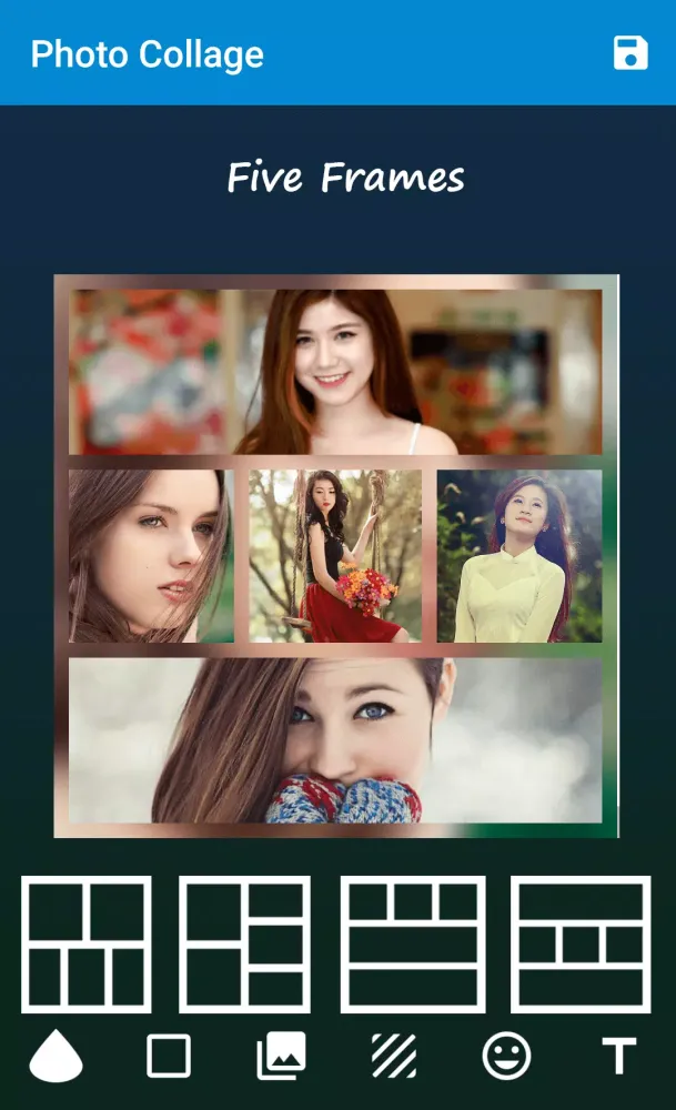 Pip Camera Photo Frames Editor Screenshots